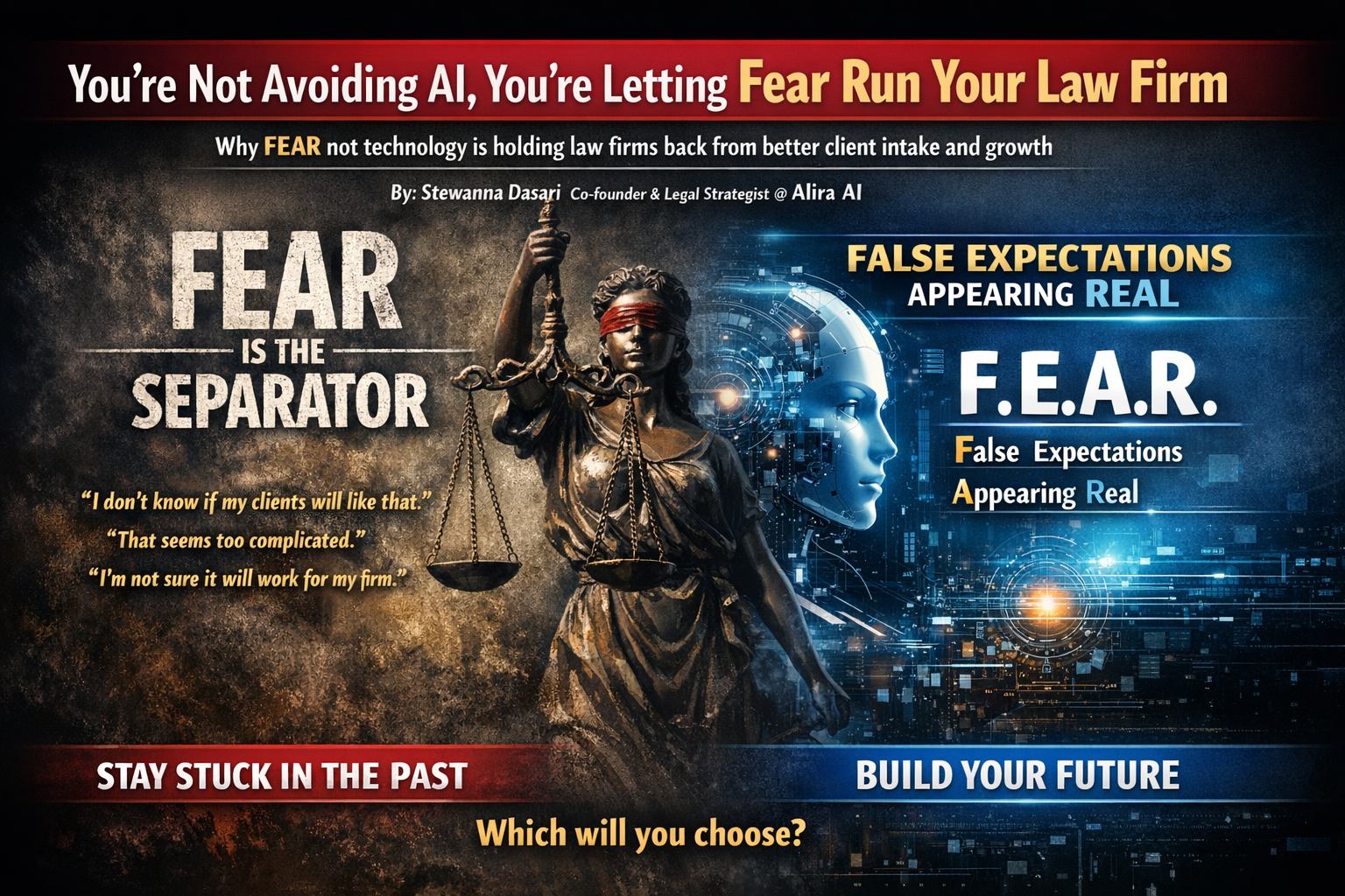 You're Not Avoiding AI, You're Letting Fear Run Your Law Firm